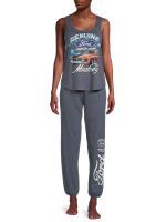 Ford Mustang Tank Top and Joggers Set, 2-Piece - Image 2