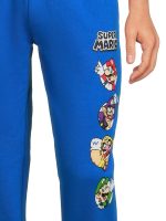 Nintendo Super Mario Bros. Men's & Big Men's Fleece Jogger Pants, Sizes S-3XL - Image 4