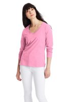 Hanes Women's Long Sleeve V-Neck Tee