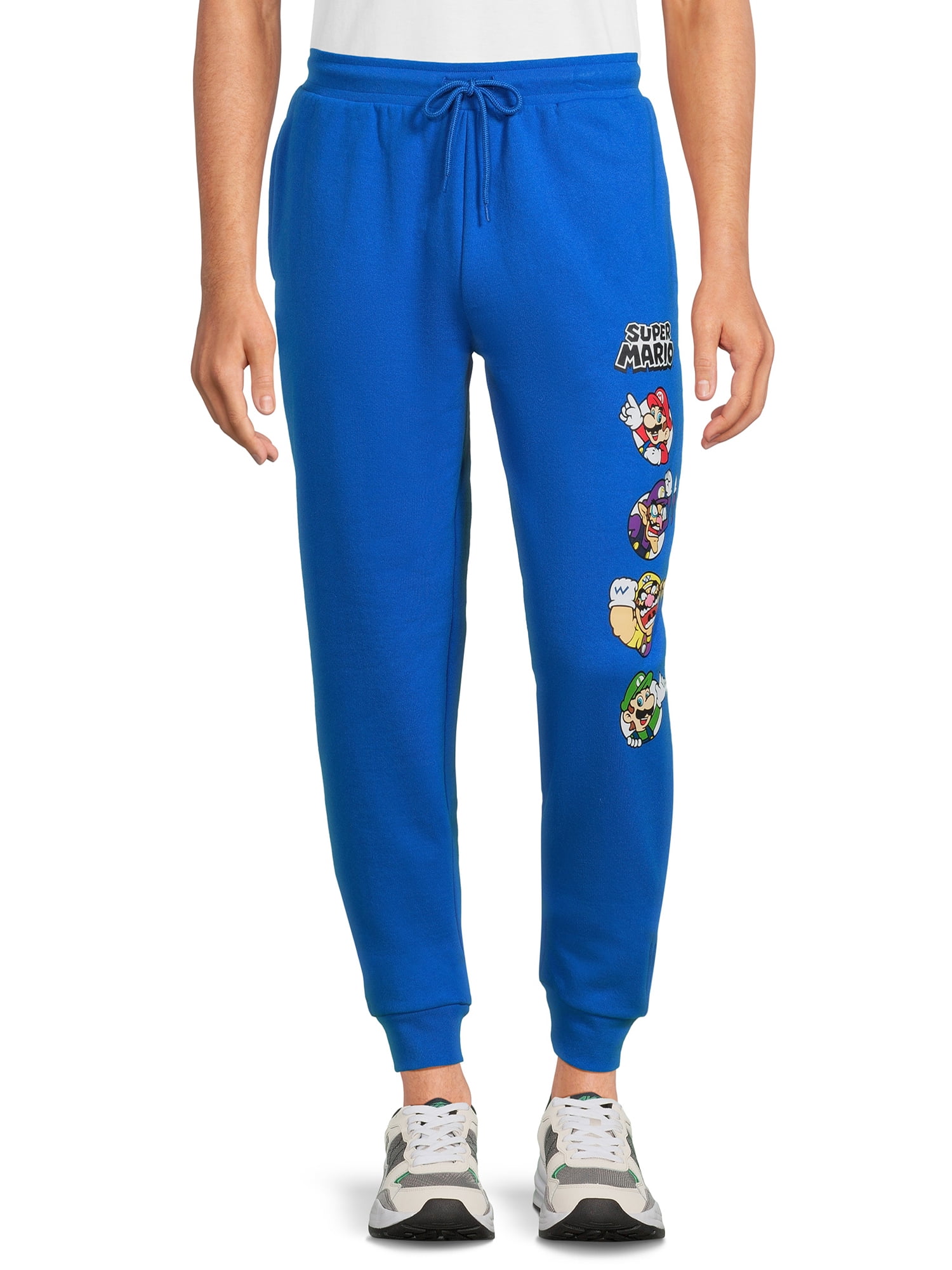 Nintendo-Super-Mario-Bros-Men-s-Big-Men-s-Fleece-Jogger-Pants-Sizes-S-3XL_9b4c1c1d-1283-428e-a7be-8e665fac5314.f72d408355648a38ad7a52c5bc7568b1 Nintendo Super Mario Bros. Men's & Big Men's Fleece Jogger Pants, Sizes S-3XL - Image 1