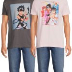 YuYu Hakusho Men's and Big Men's Graphic Short Sleeve Tee, 2-Pack