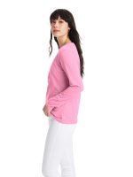 Hanes Women's Long Sleeve V-Neck Tee - Image 3