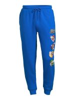 Nintendo Super Mario Bros. Men's & Big Men's Fleece Jogger Pants, Sizes S-3XL - Image 5
